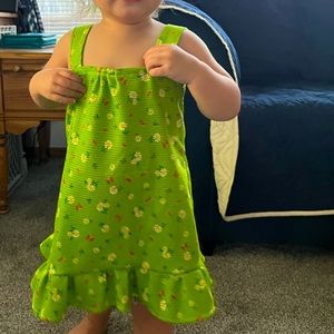 Customs made new girl’s dress